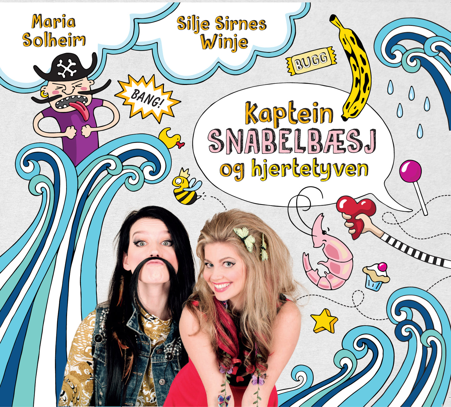 Maria Solheim & Silje Sirnes Winje // Kaptein Snabelbæsj og Hjertetyven // CD