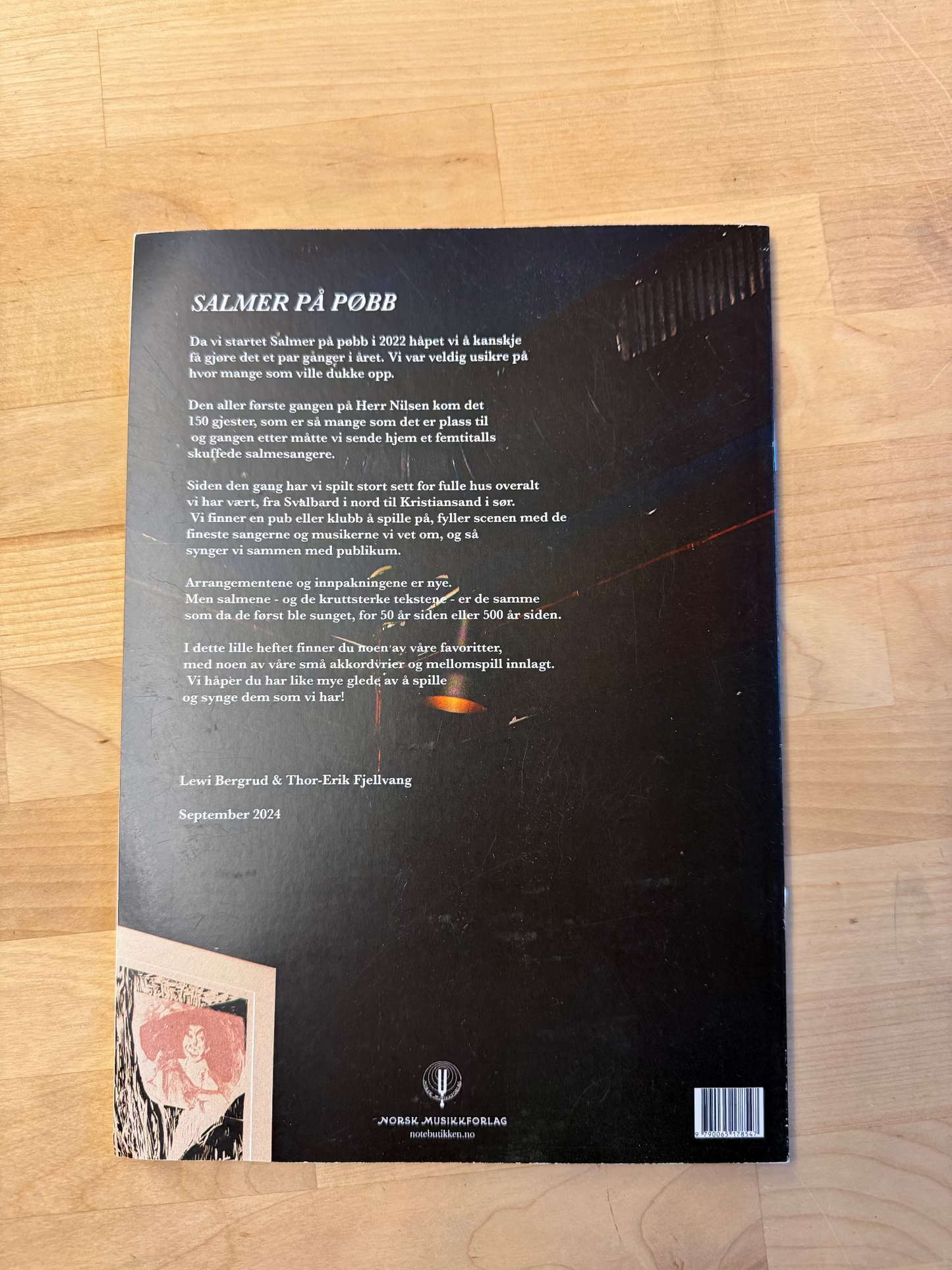 Salmer på pøbb // SALMEBOK Kapittel 1 (2024)